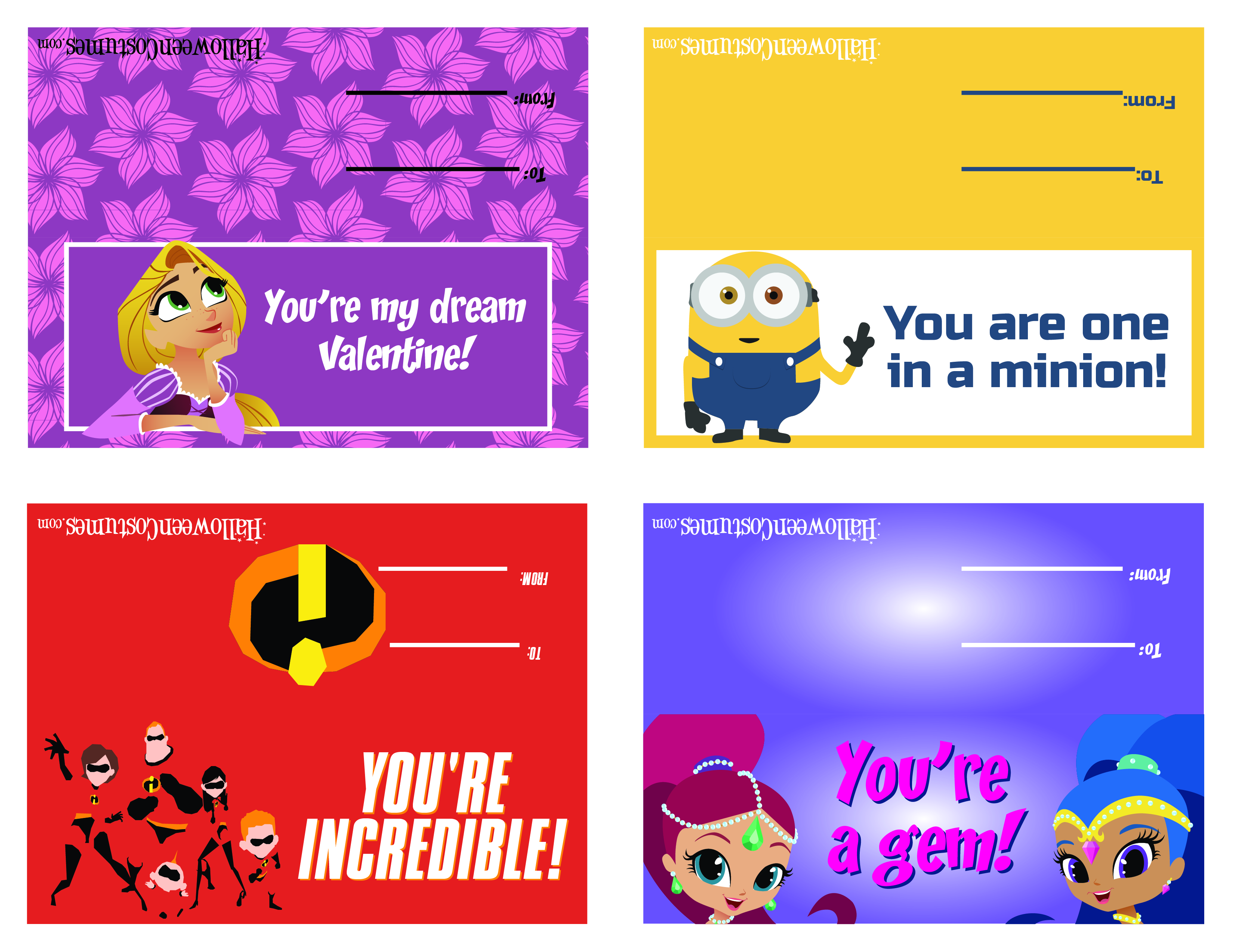 16 Free Printable Valentines For Kids Printables Halloweencostumes Com Blog