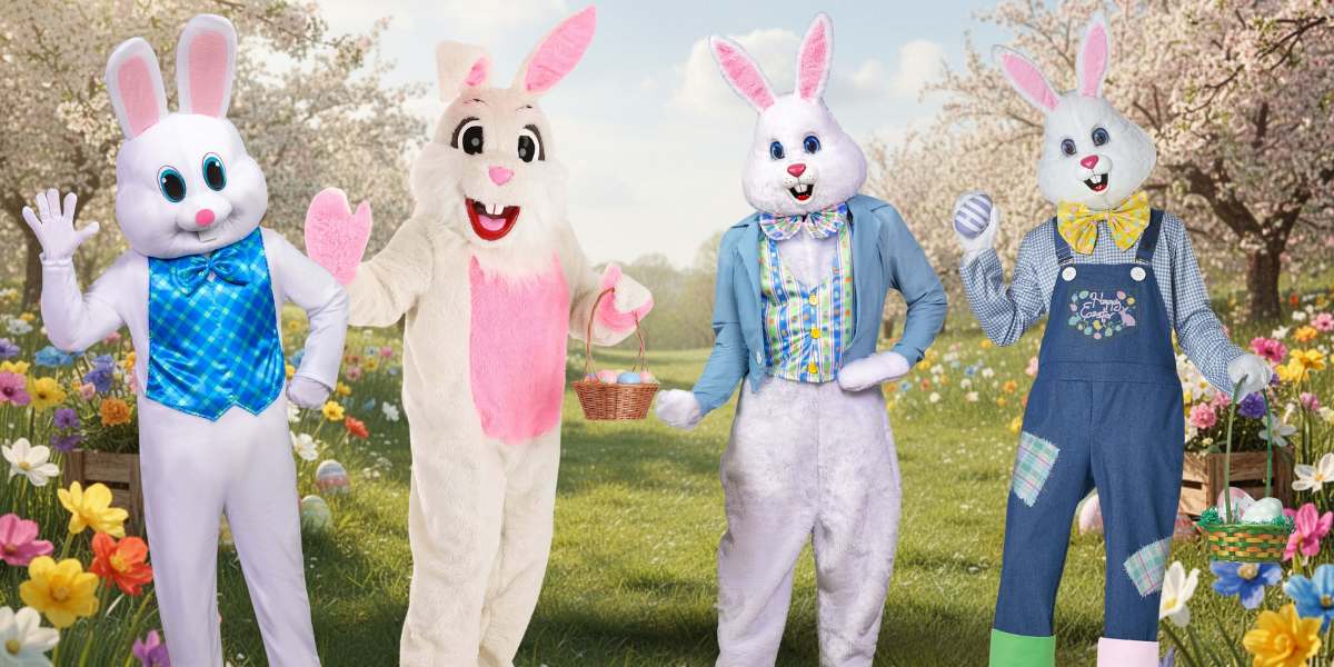 Easter Bunny Mascot Costumes