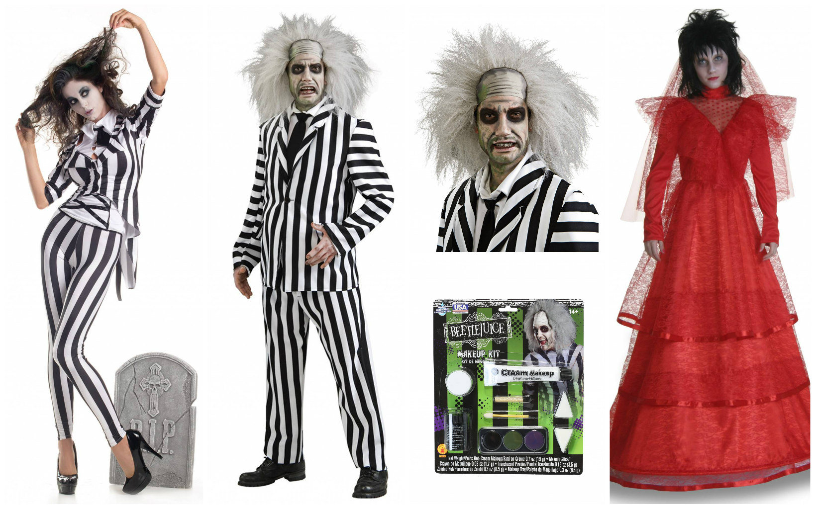 Beetlejuice Michael Keaton Makeup