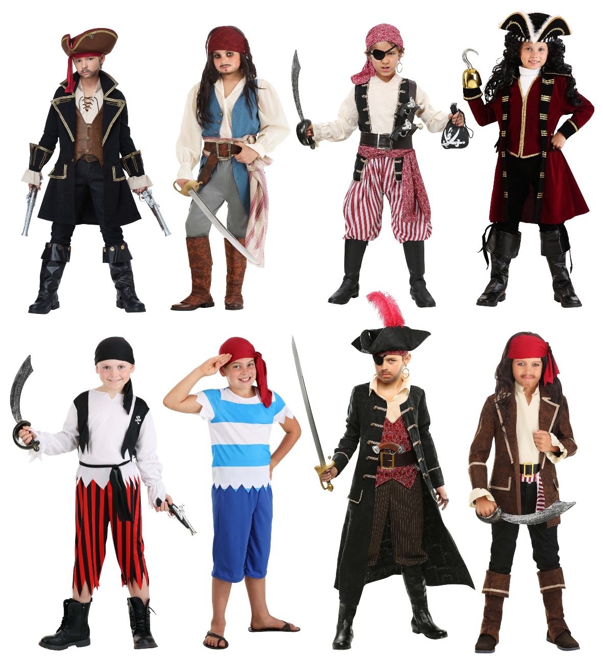 Boys' Pirate Costumes