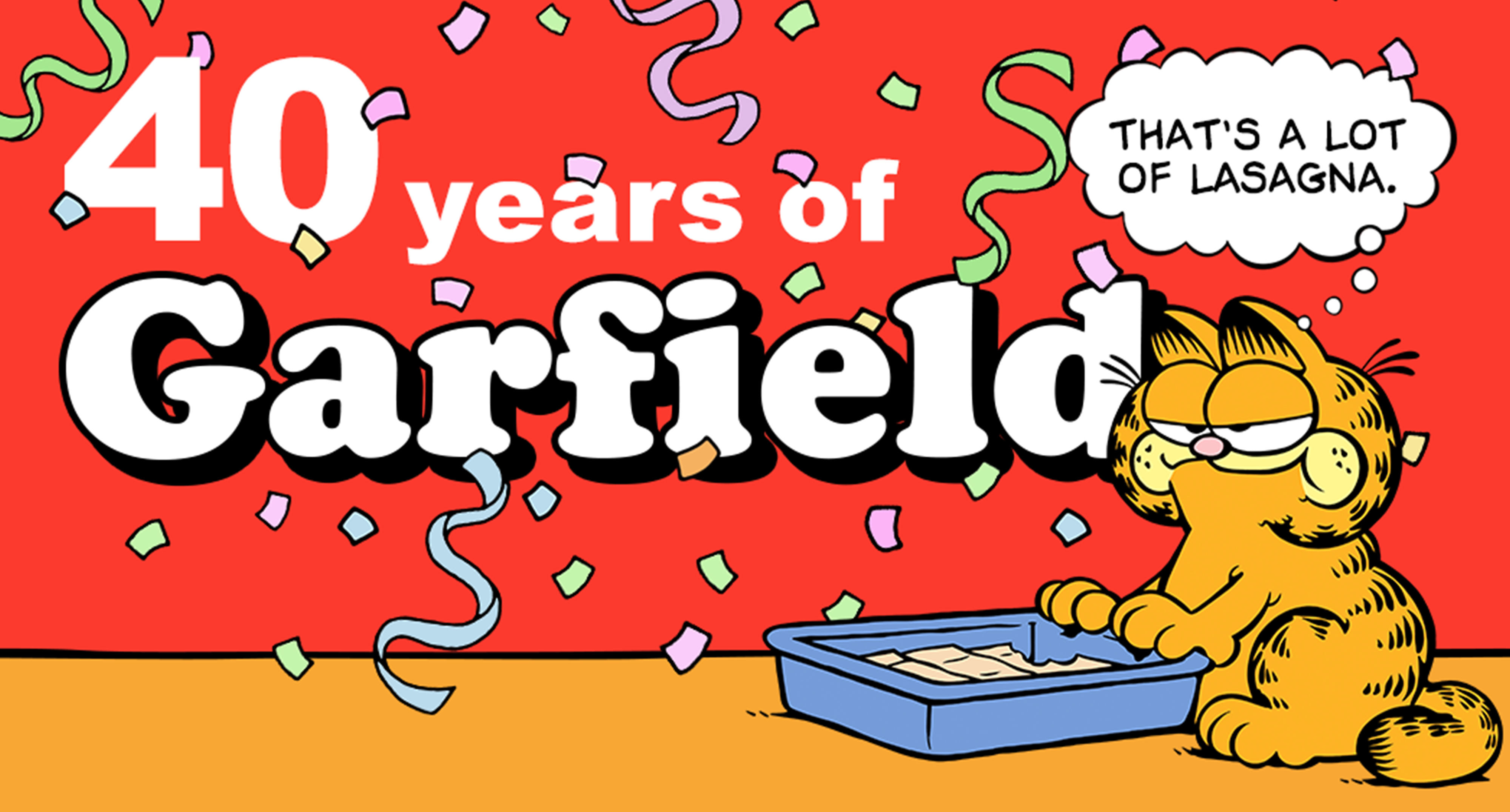 Garfield 40th Anniversary