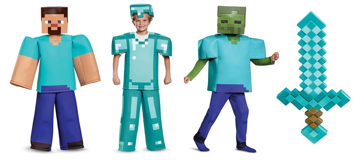 Minecraft Steve Halloween Costumes