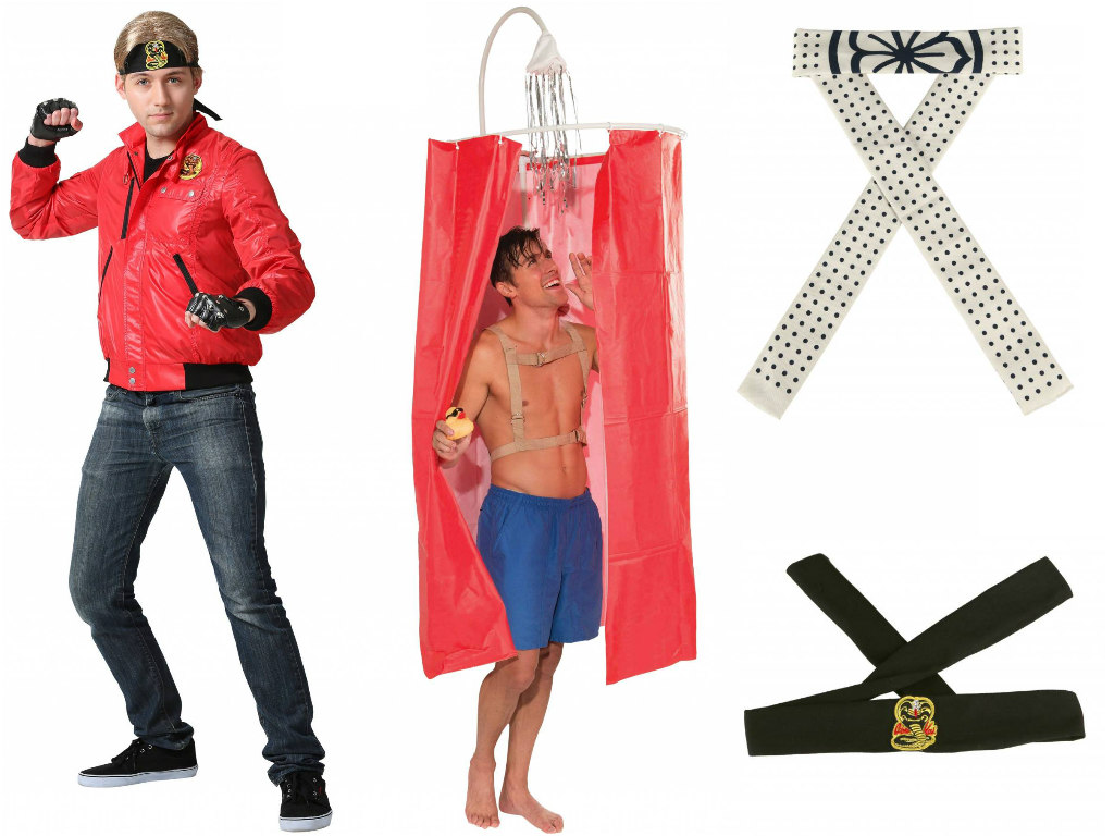 The Karate Kid headbands and costumes