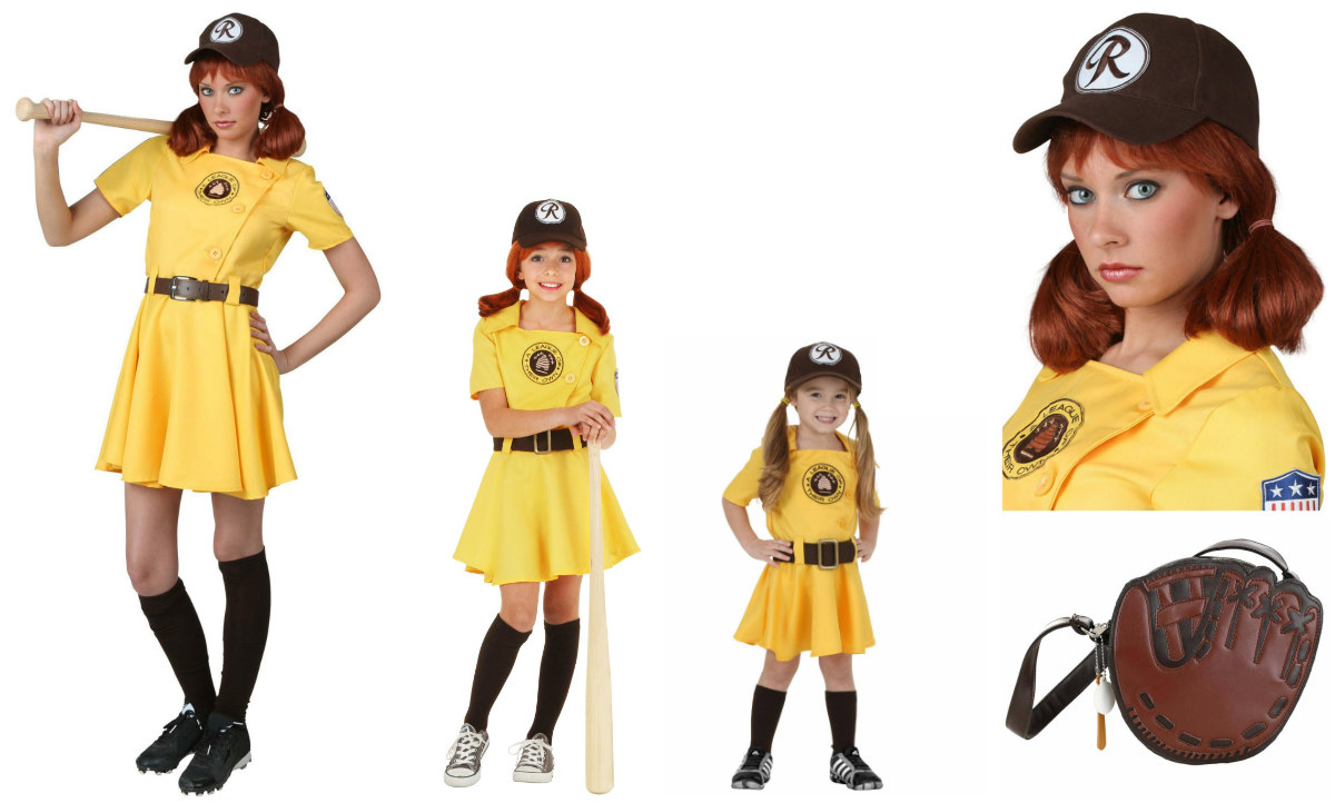 Rockford Peaches and Racine Belles A League of Their Own Costumes