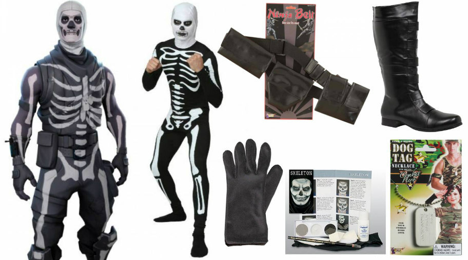 Diy Easy Fortnite Halloween Costumes Halloween Costumes Blog - skull trooper