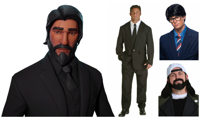 source black suit costume - costume guide fortnite