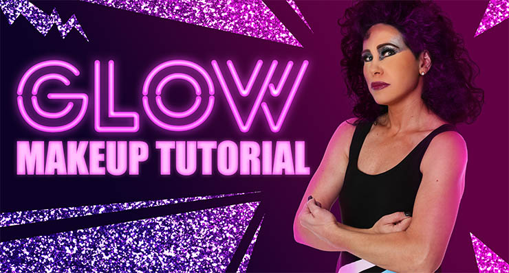 Gorgeous Ladies Of Wrestling (GLOW) Makeup Tutorial