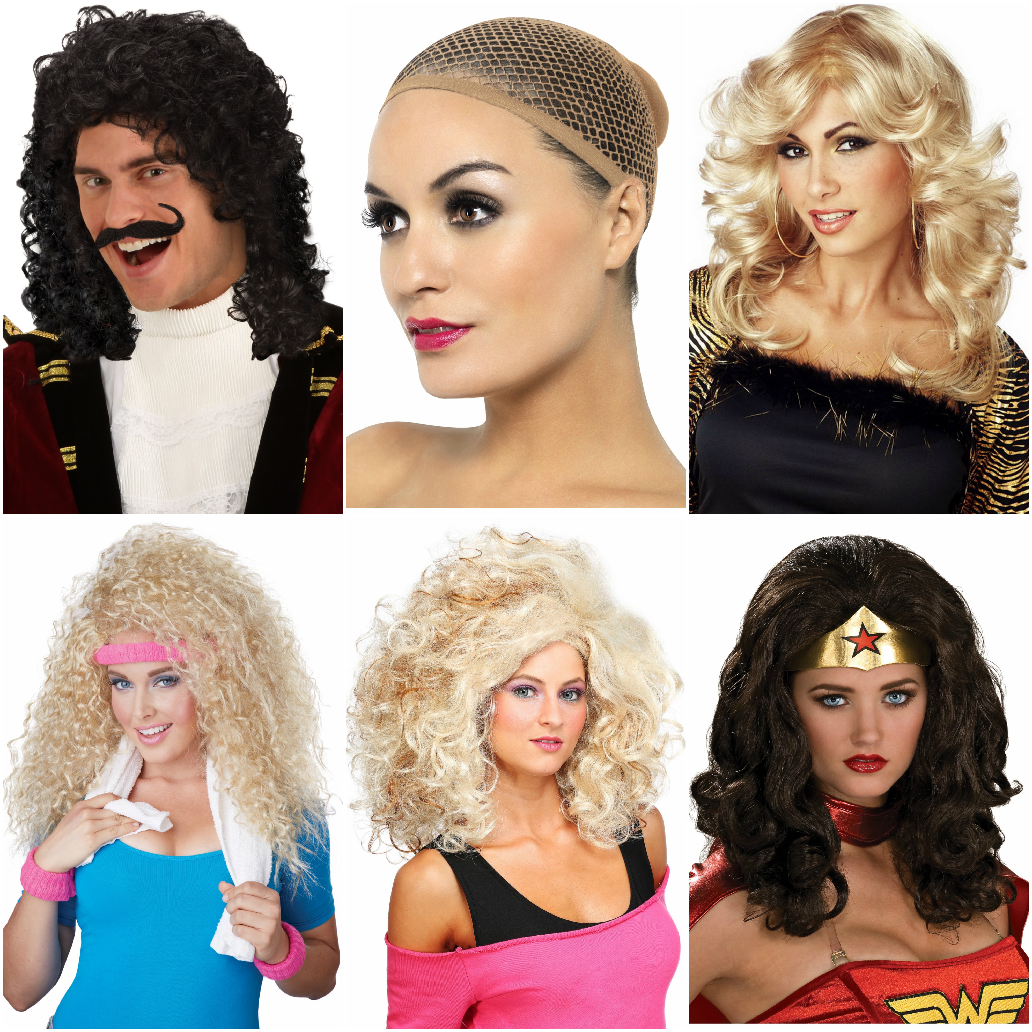 Gorgeous Ladies of Wresting Wigs