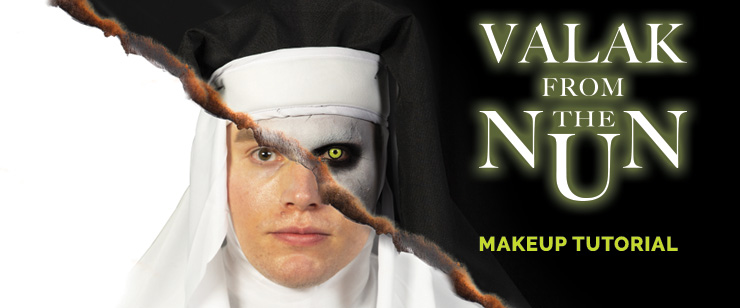 Valak from The Nun Makeup Tutorial -  Blog