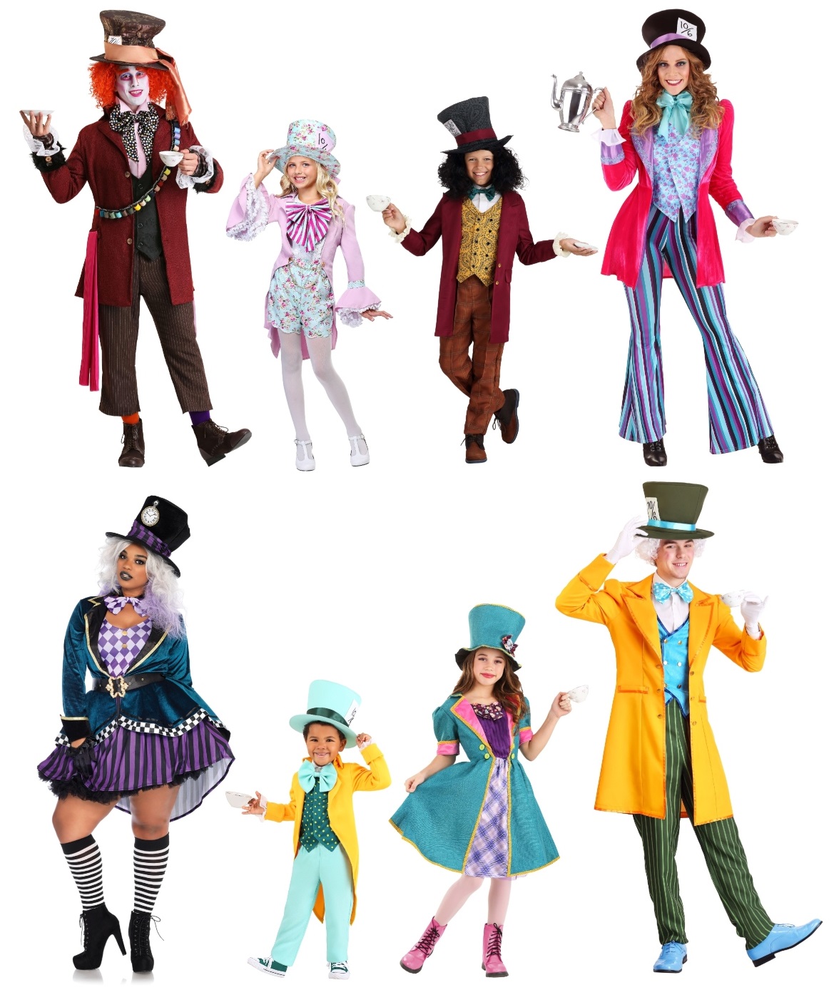 10 Hats Alice in Wonderland Decorations Pastels With 