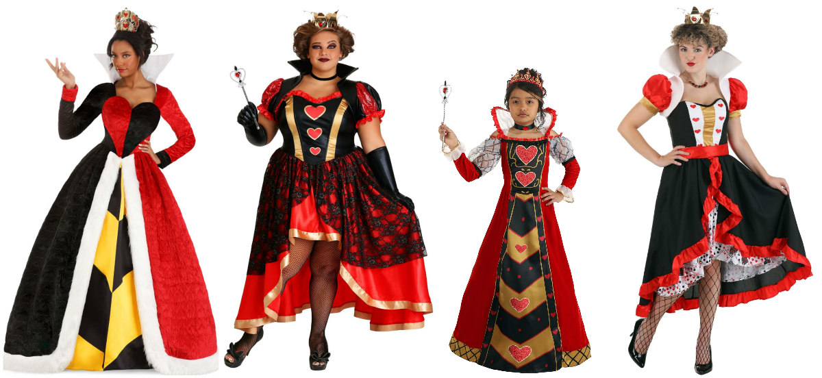 Queen of Hearts Costumes