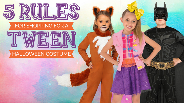 5 Rules for Shopping for a Tween Halloween Costume