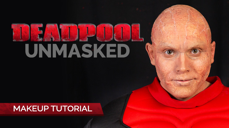 Deadpool Unmasked Makeup Tutorial - HalloweenCostumes.com Blog