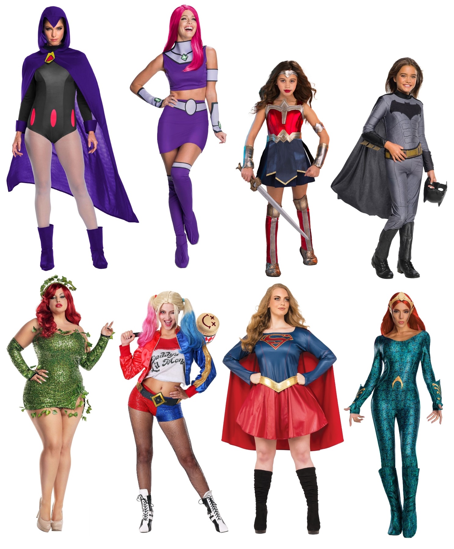 DC Comics Costumes for Sisters
