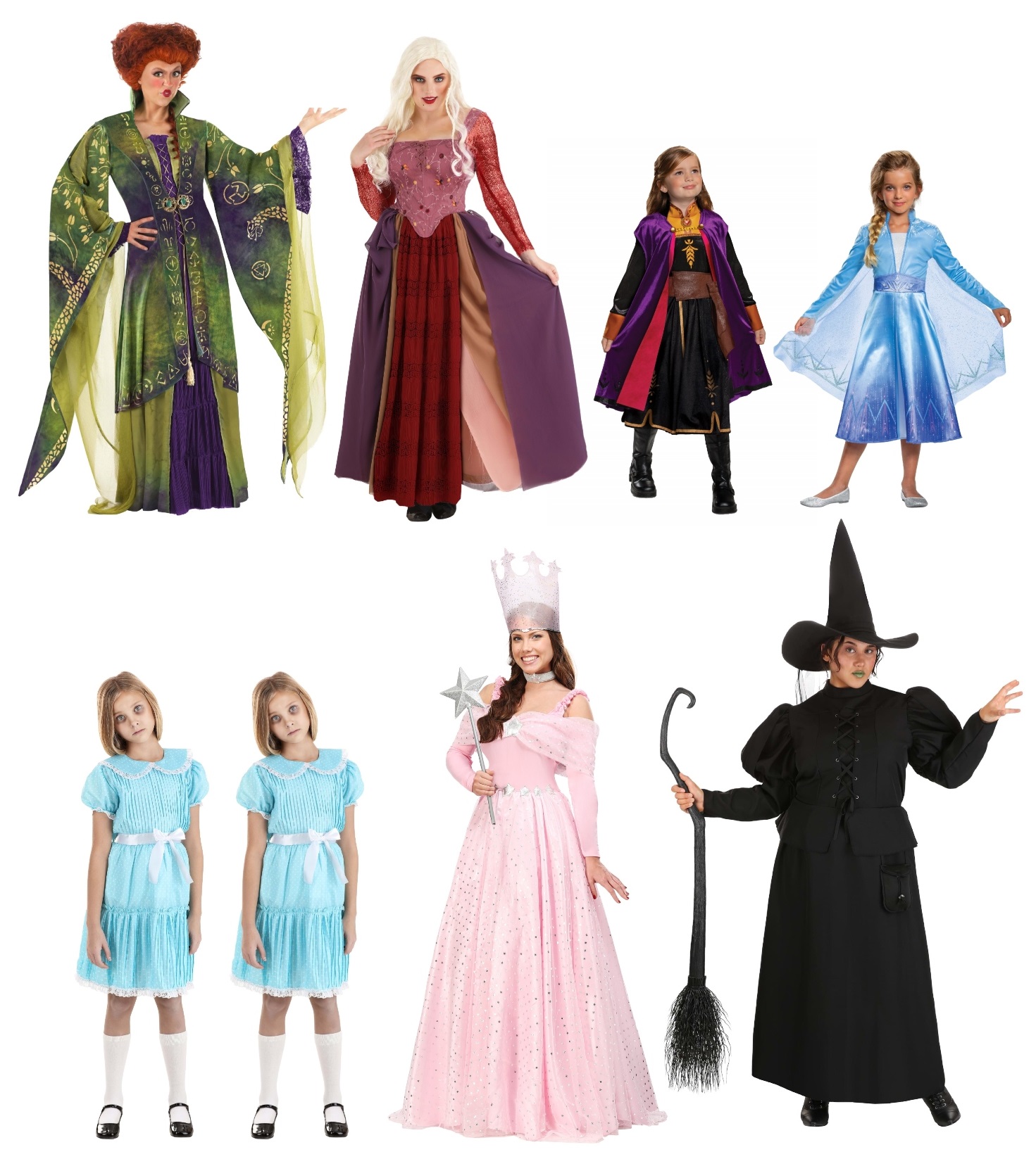 Movie Costumes for Sisters