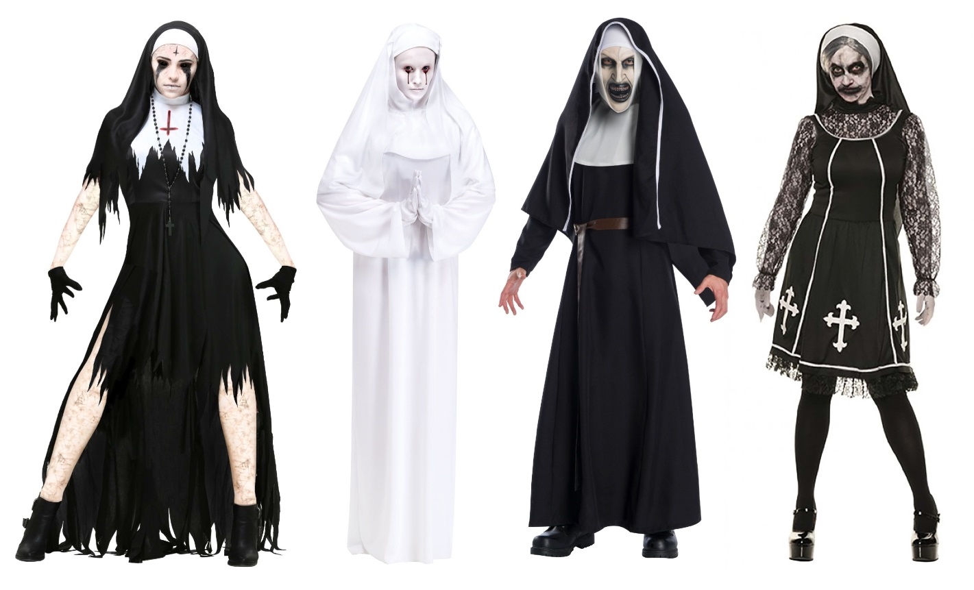 Scary Nun Costumes for Women