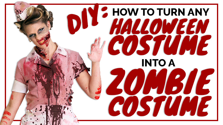 DIY: How to Turn Any Halloween Costume into a Zombie Costume