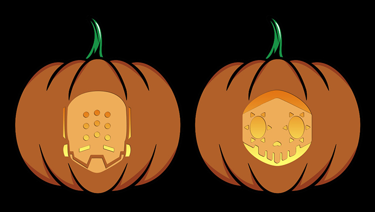 Pop Culture Pumpkins For 2018 Printables Halloweencostumes Com Blog