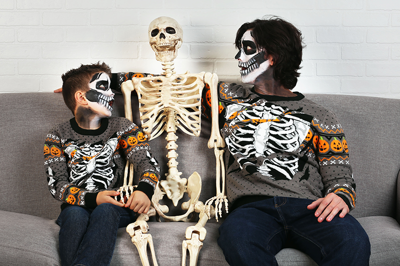 Skeleton Makeup for Adults & Kids