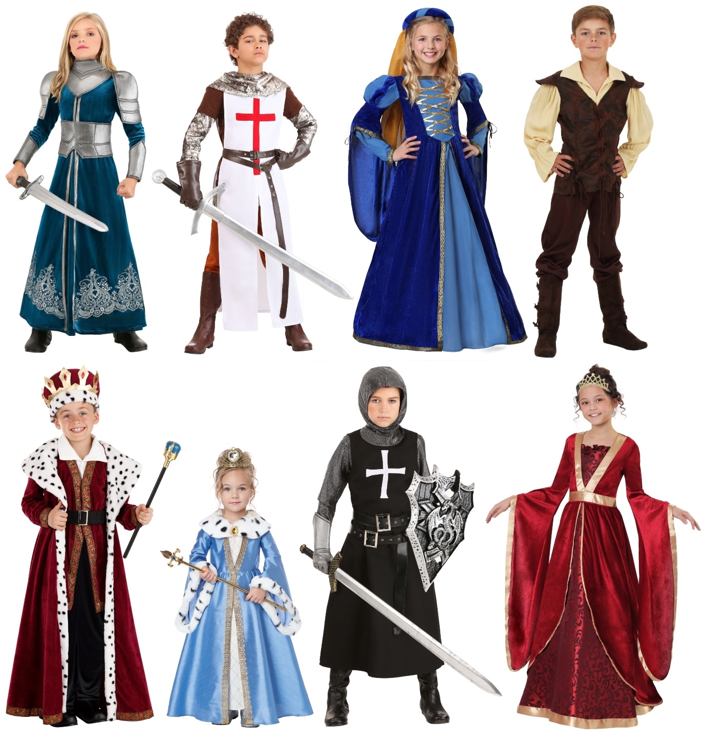 Kids' Renaissance Costumes