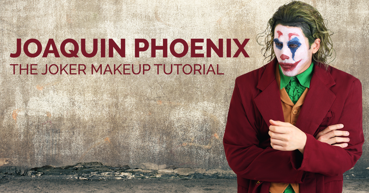 Joaquin Phoenix The Joker Makeup Tutorial  Blog