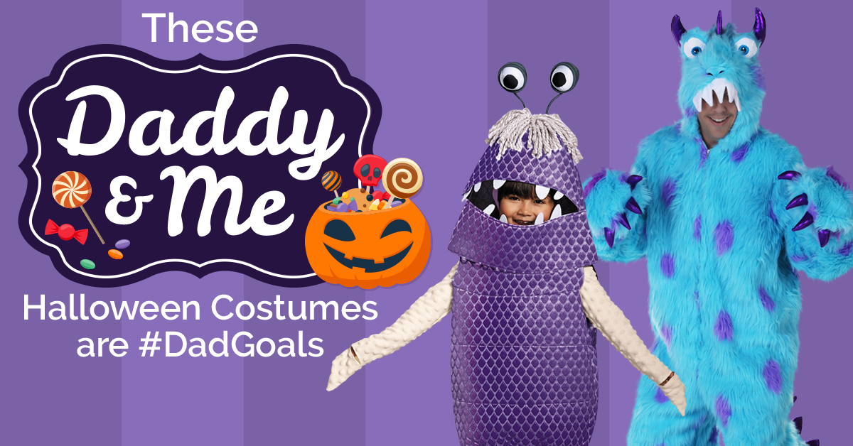 These Daddy and Me Halloween Costumes Are #DadGoals - HalloweenCostumes ...