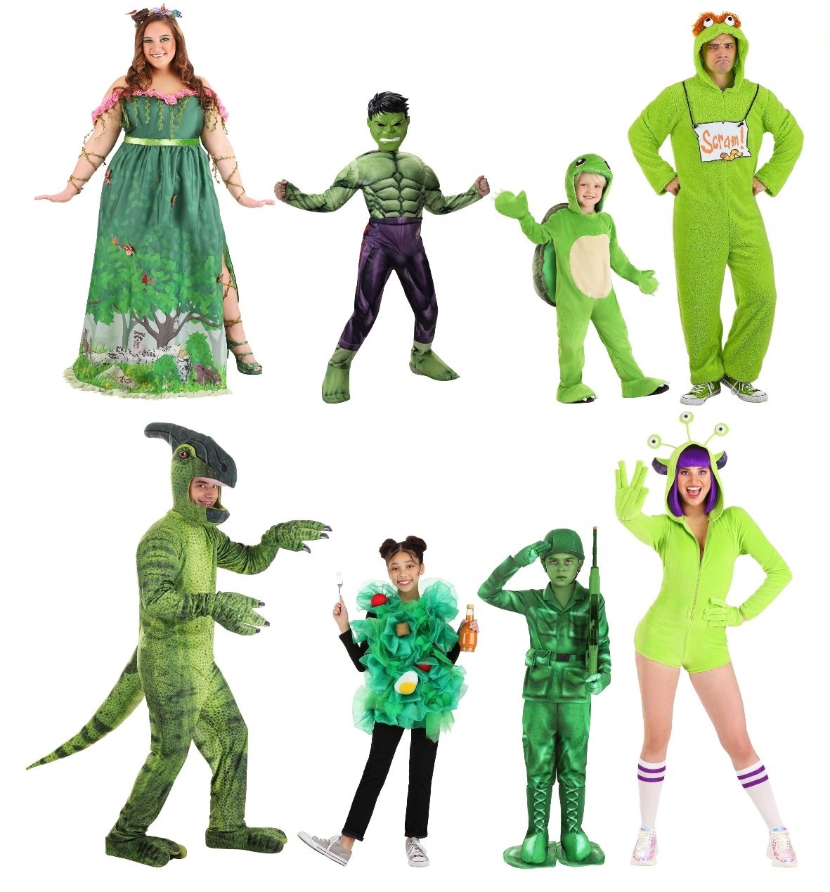 Green Costumes