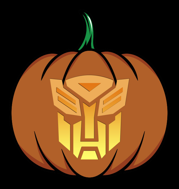 Transformers Pumpkin