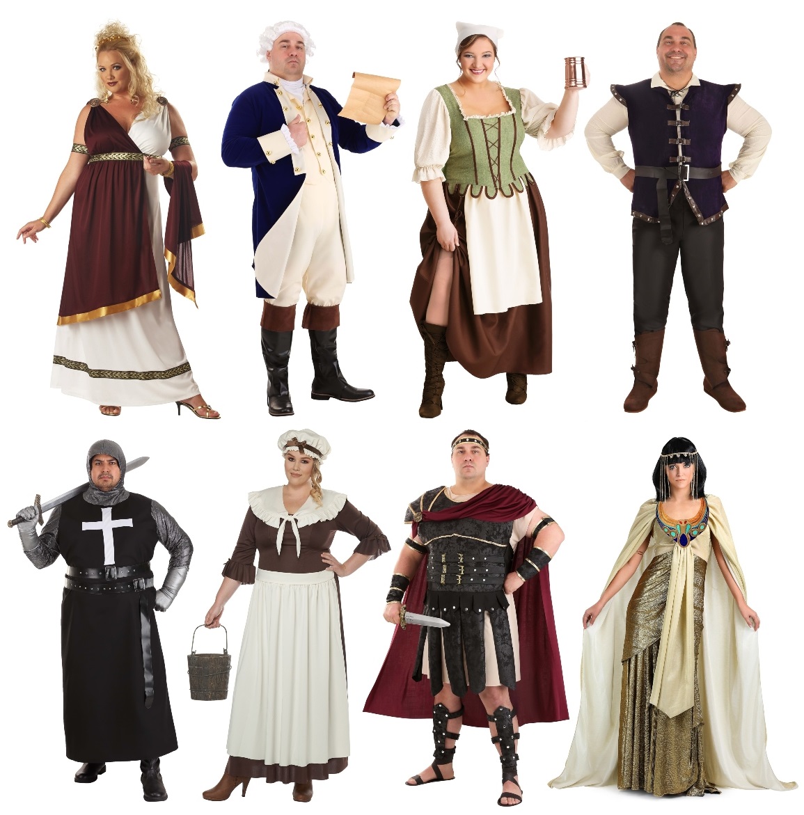 Plus Size Historical Costumes