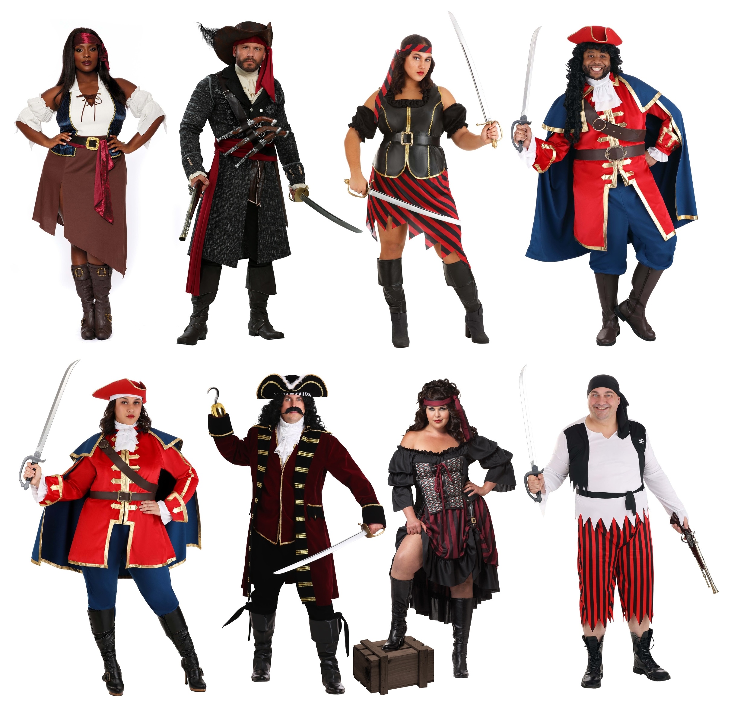 Plus Size Pirate Costumes