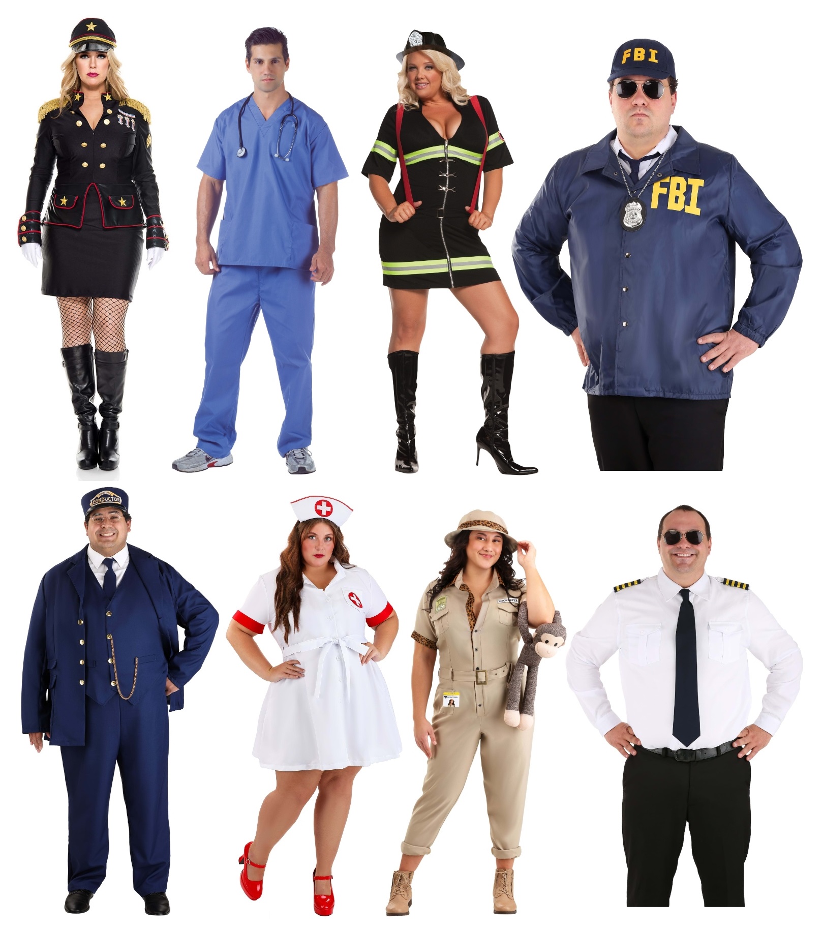 Plus Size Uniform Costumes