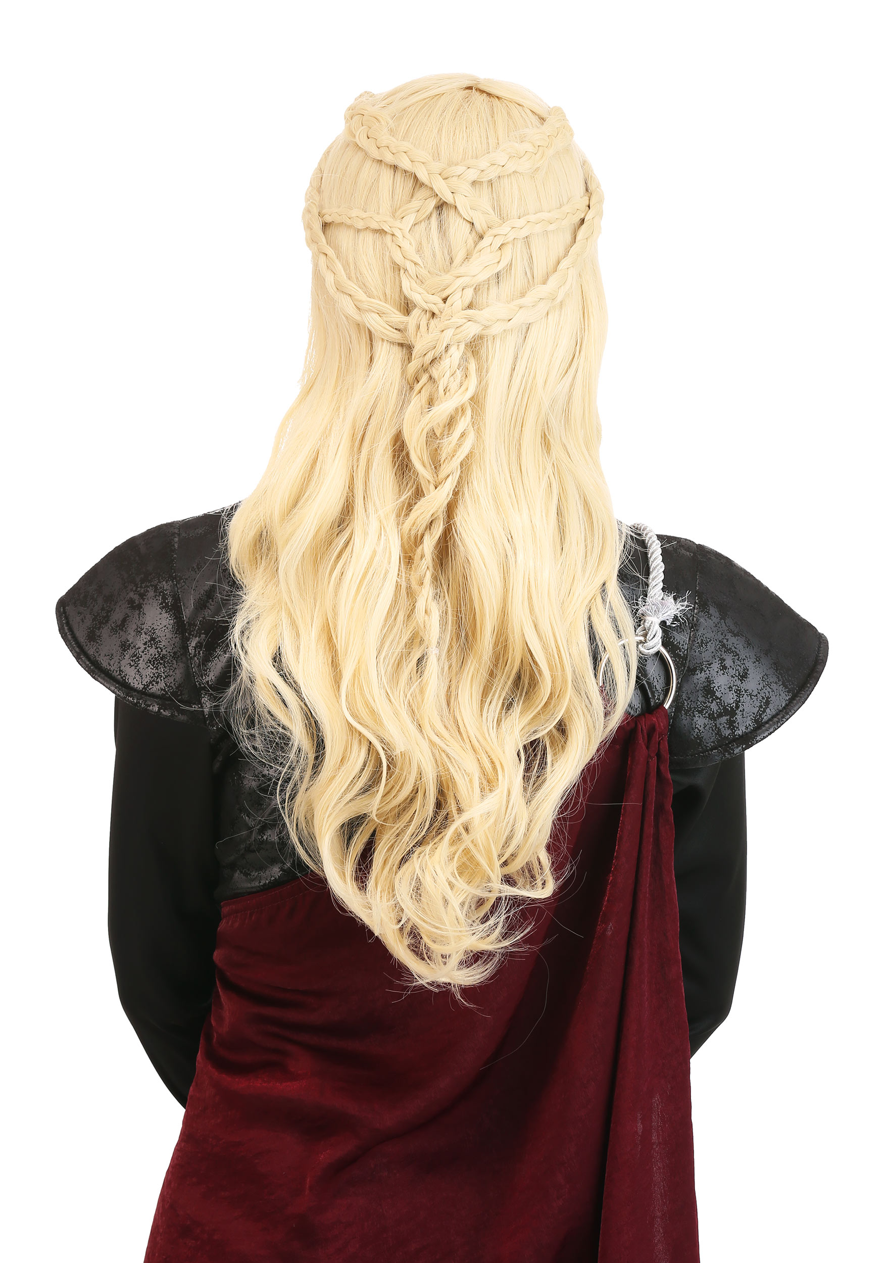 Daenerys Makeup and Hair Back View