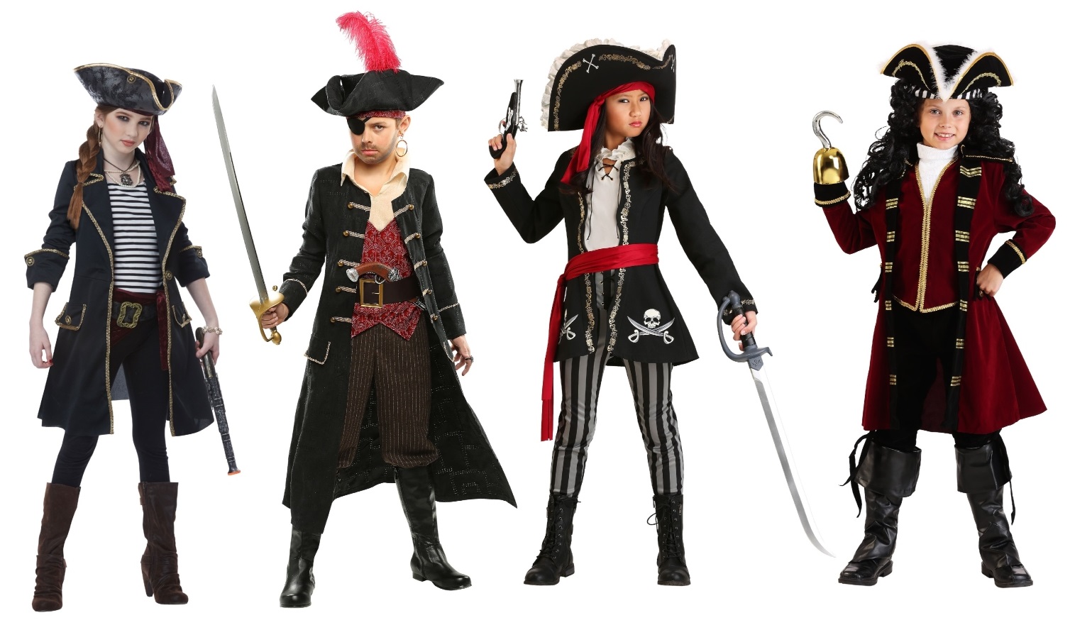 Kids' Pirate Costumes