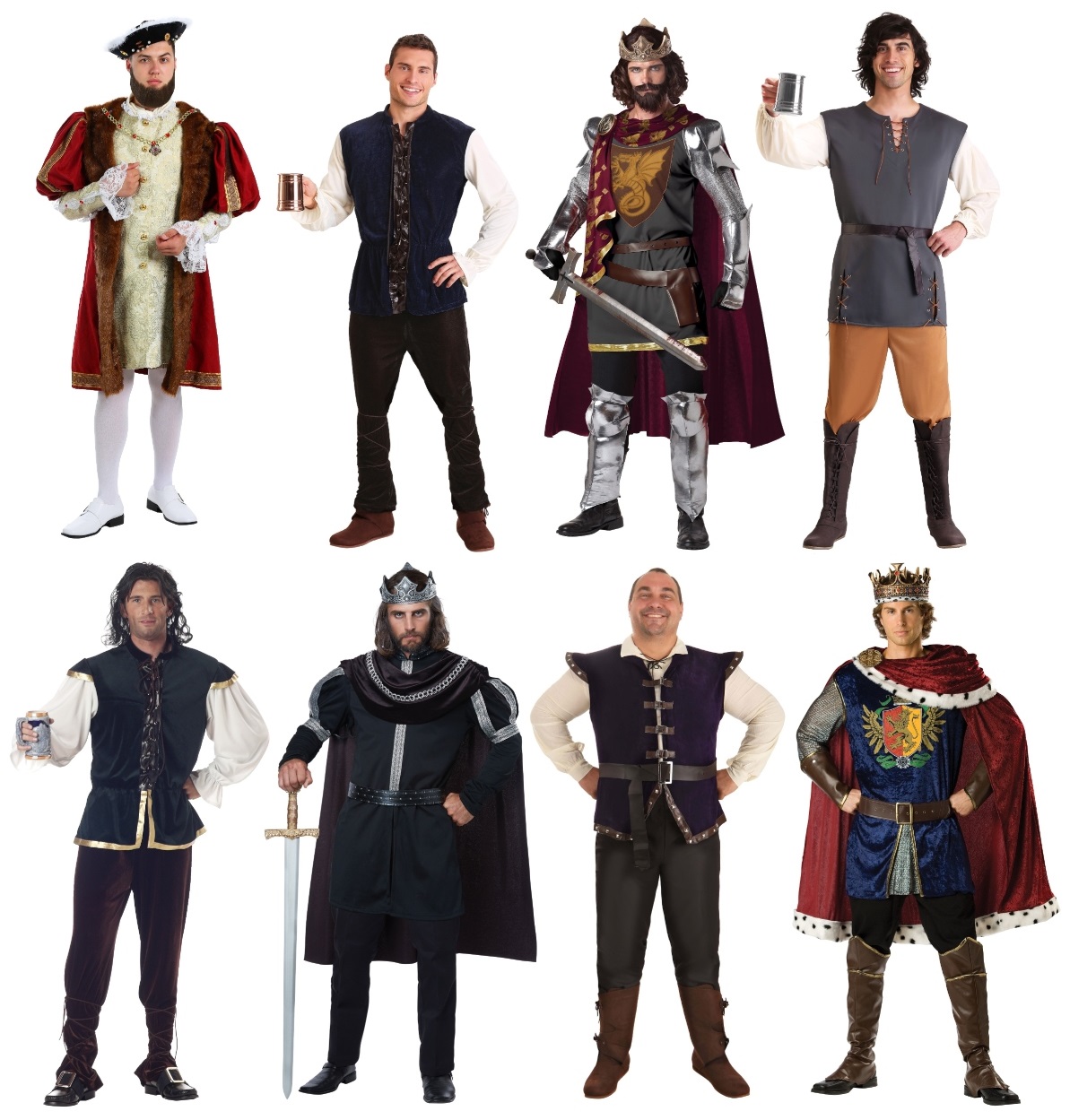 Men's Renaissance Costumes