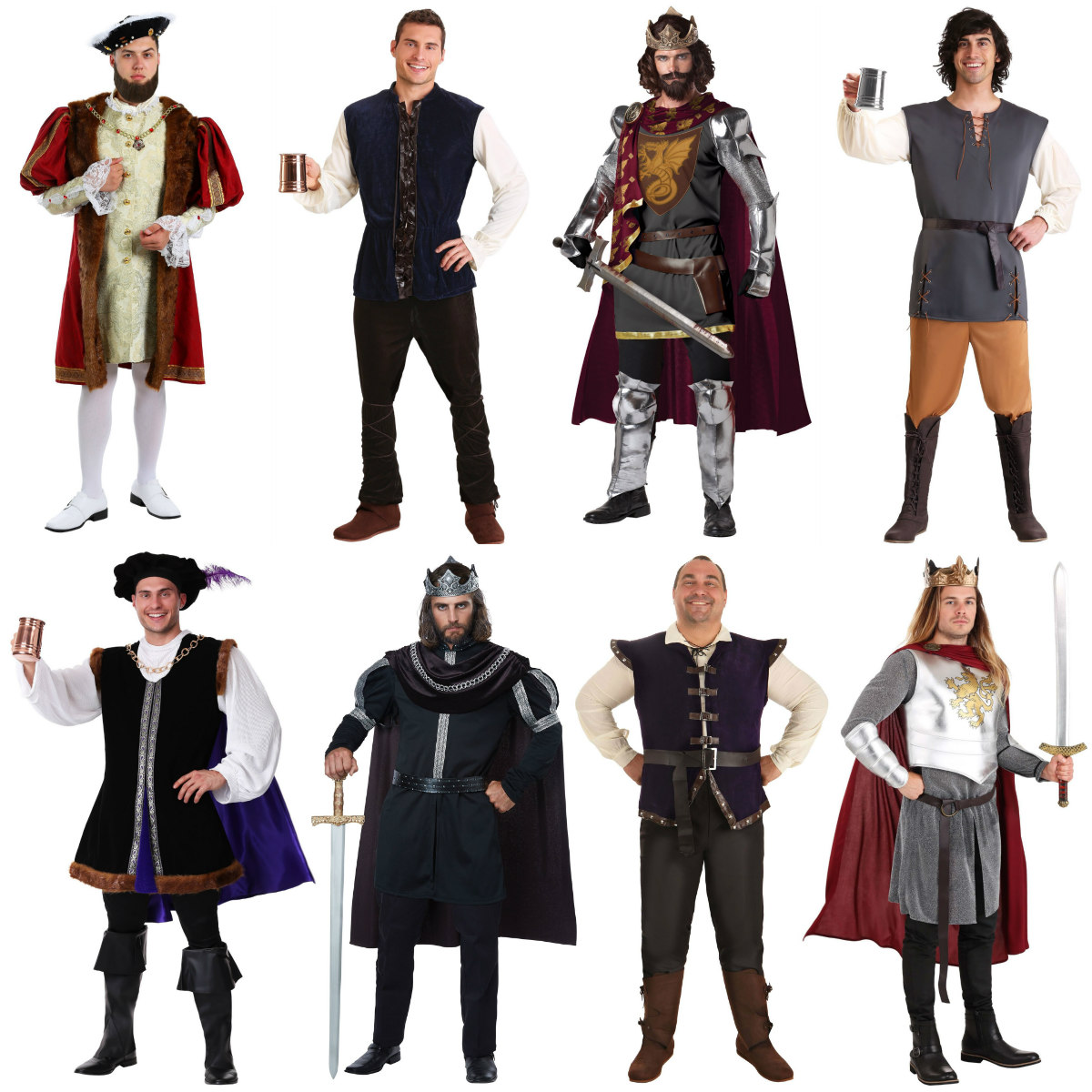 Men's Renaissance Costumes