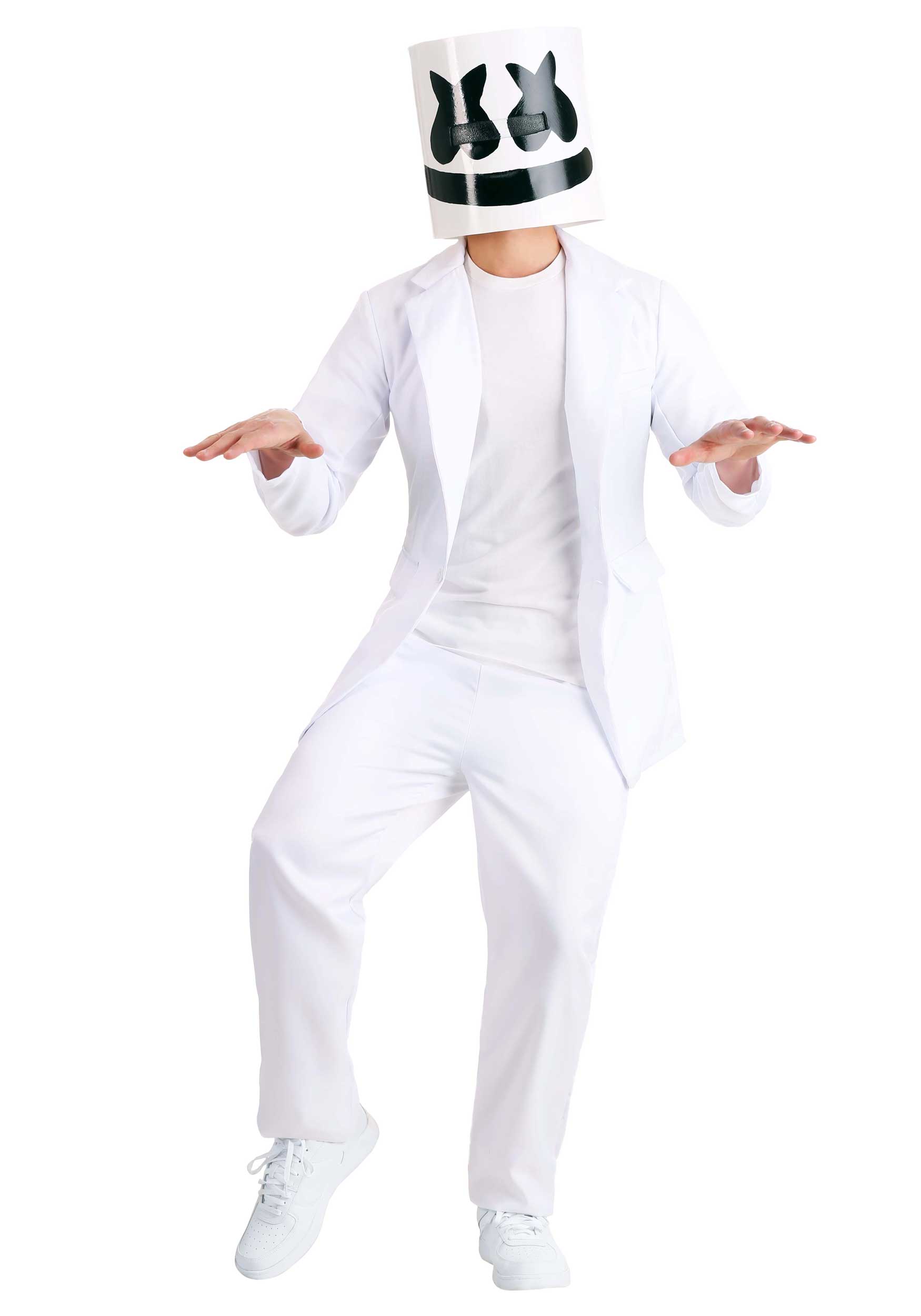 Homemade dj marshmello sales costume