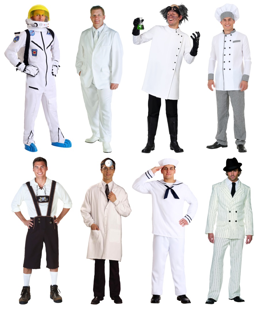 White Costumes to Wear With Your Marshmello Mask