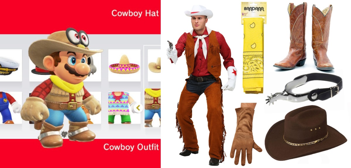 mario odyssey cowboy hat