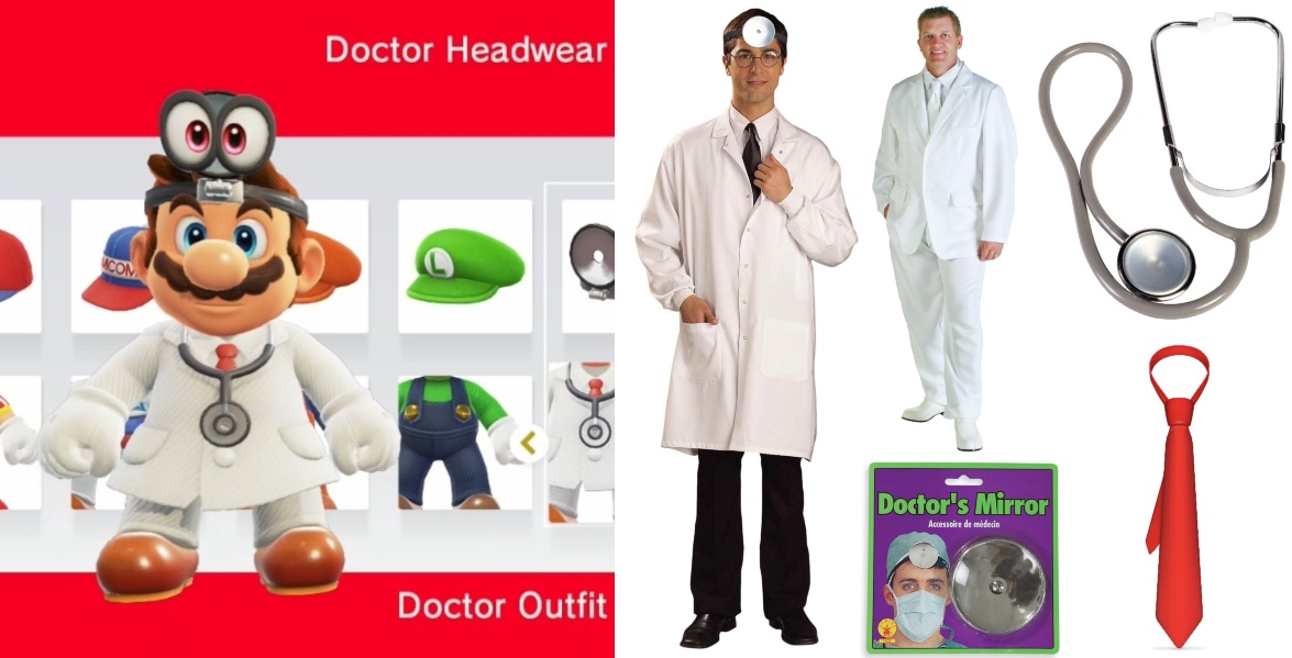 Doctor Mario Costume