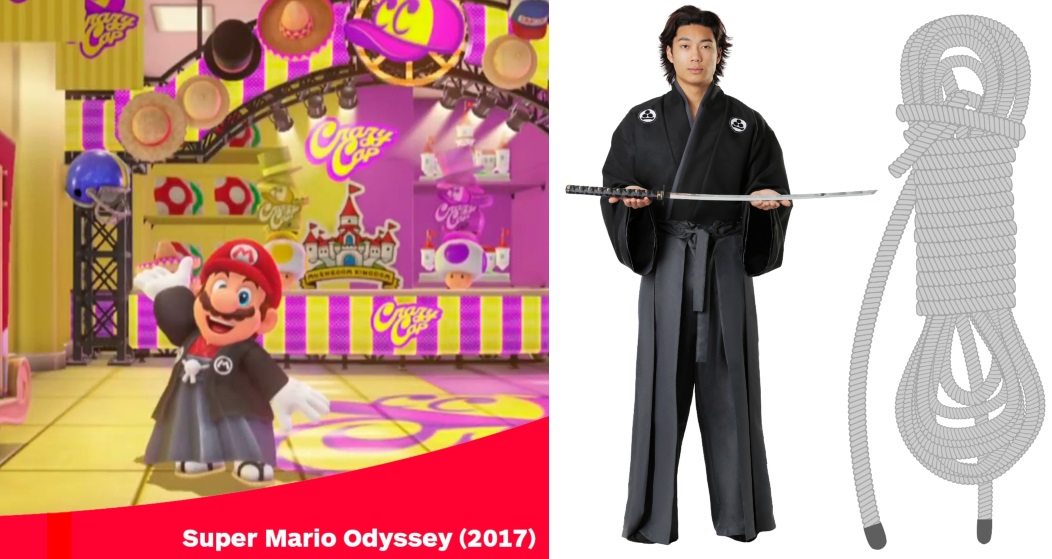 Hakama Mario Costume