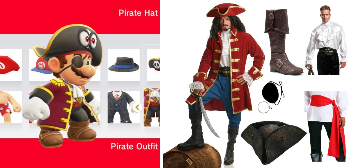 Pirate Mario Costume