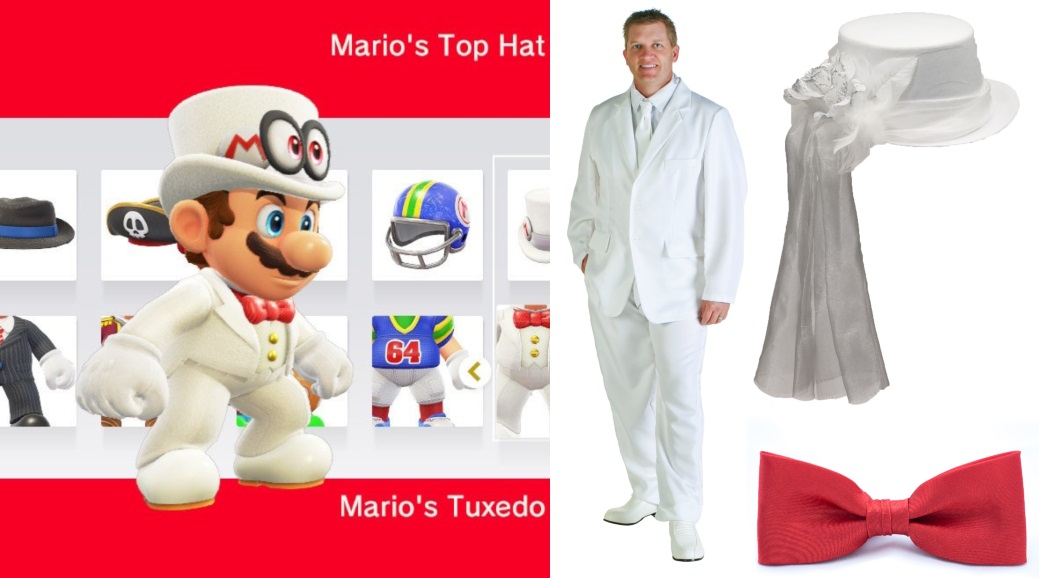 White Tuxedo Mario Costume