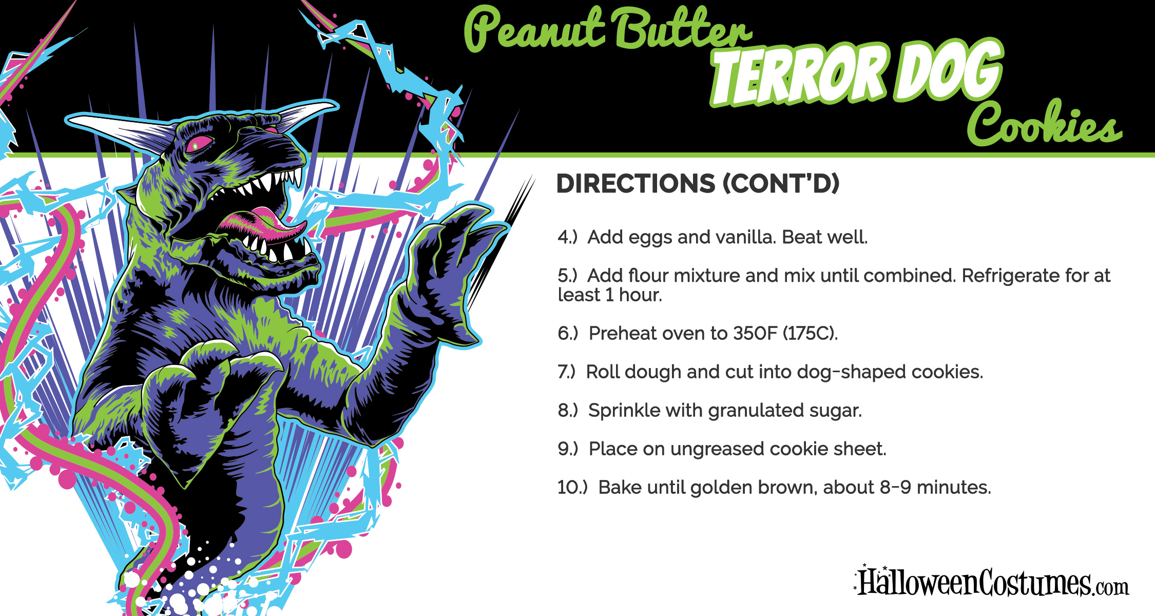 Peanut Butter Terror Dog Cookies page 2