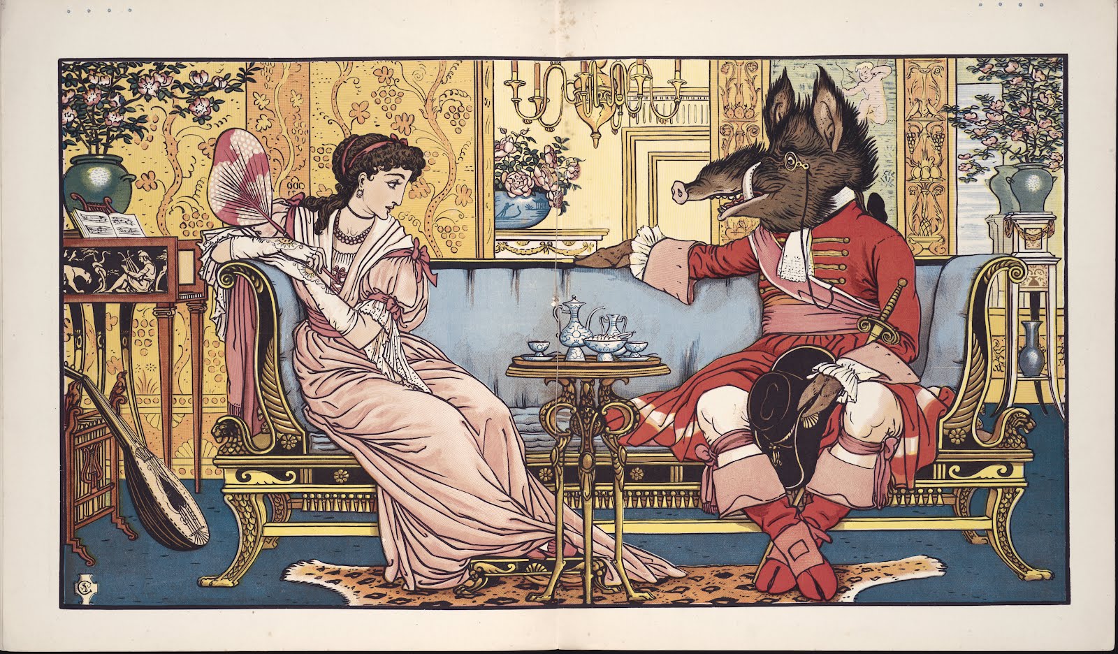 Beauty and the Beast Illustration