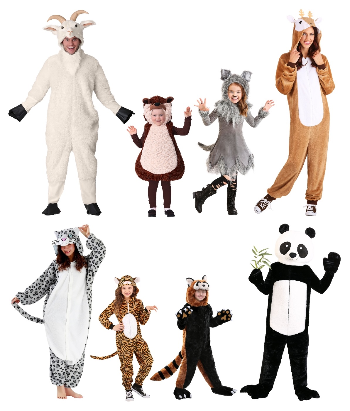 Easy animal deals costumes for adults