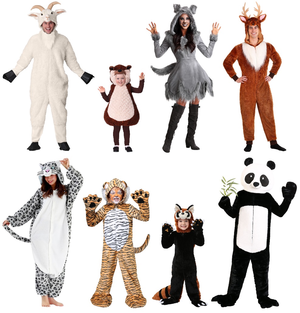 European and Asian Mammal Costumes