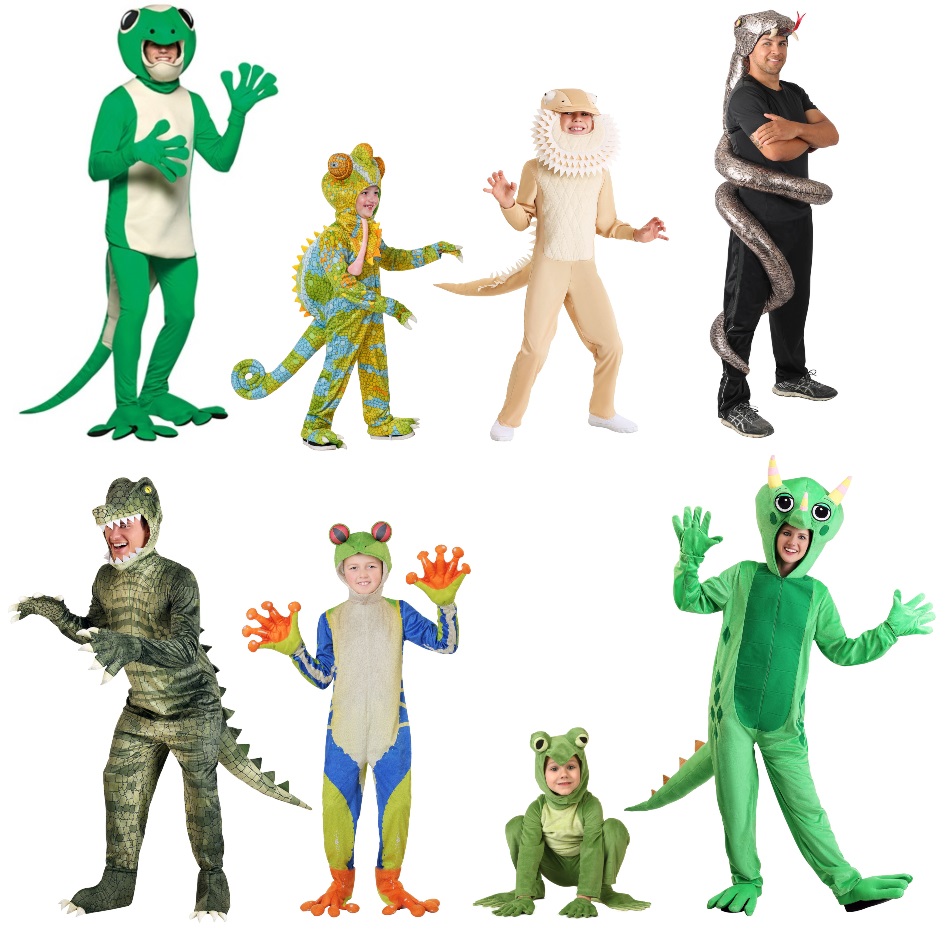 Amphibian and Reptile Costumes