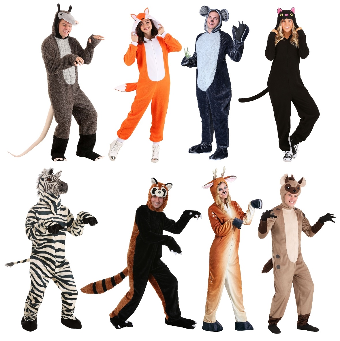Unisex Animal Costumes for Adults