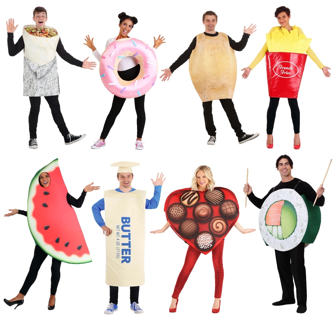 Unisex Food Costumes for Adults