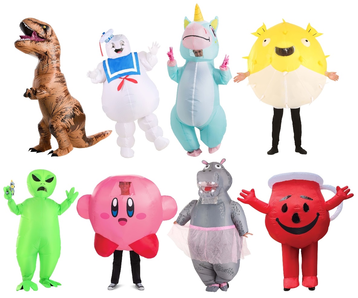 Kids Inflatable Kirby Costume 